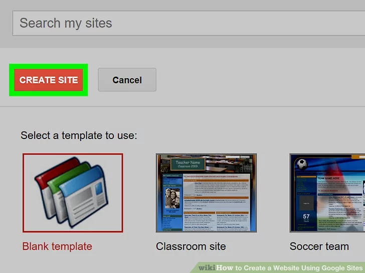 How To Build A Website With Google Sites